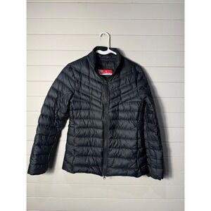 Nike AeroLoft Women Black Down Puffer Running Jacket 854751-010 XS